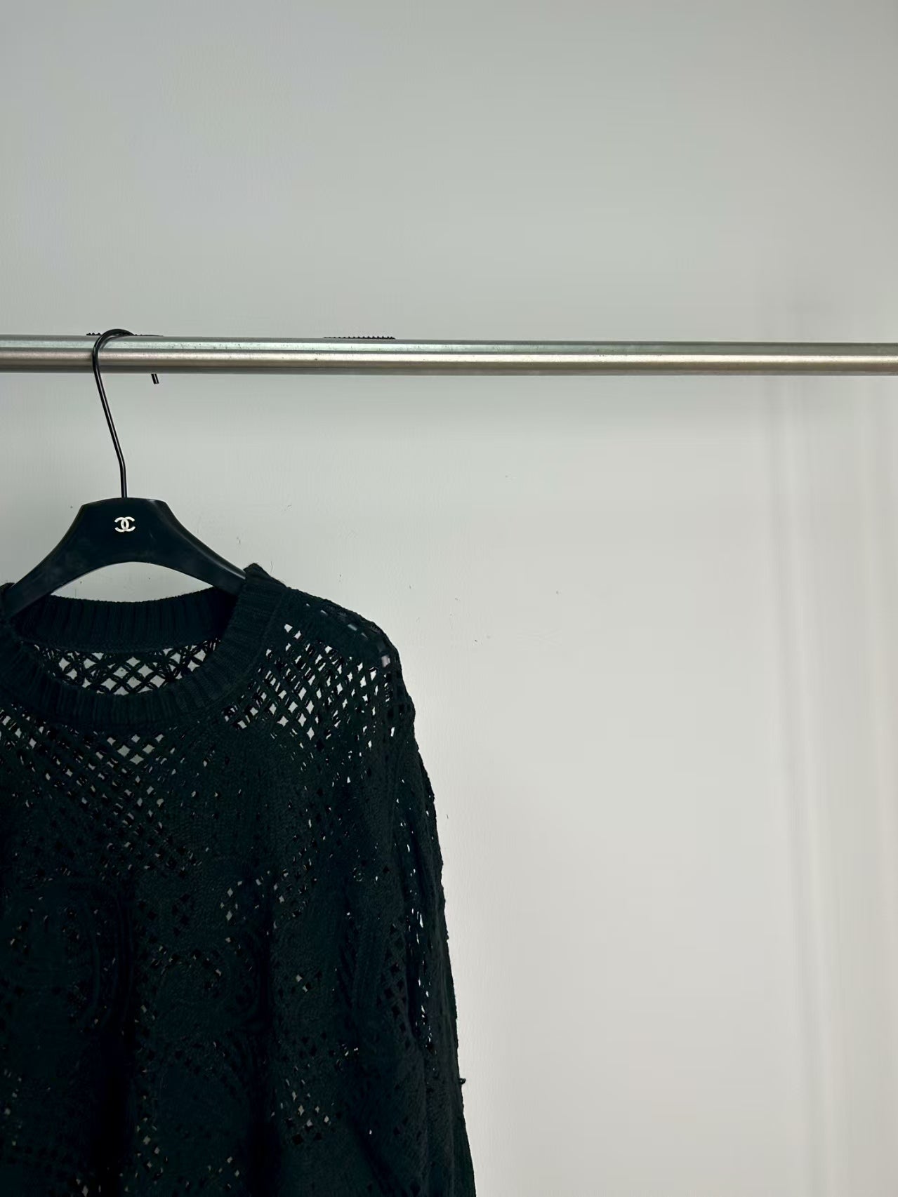 Hollow knit top