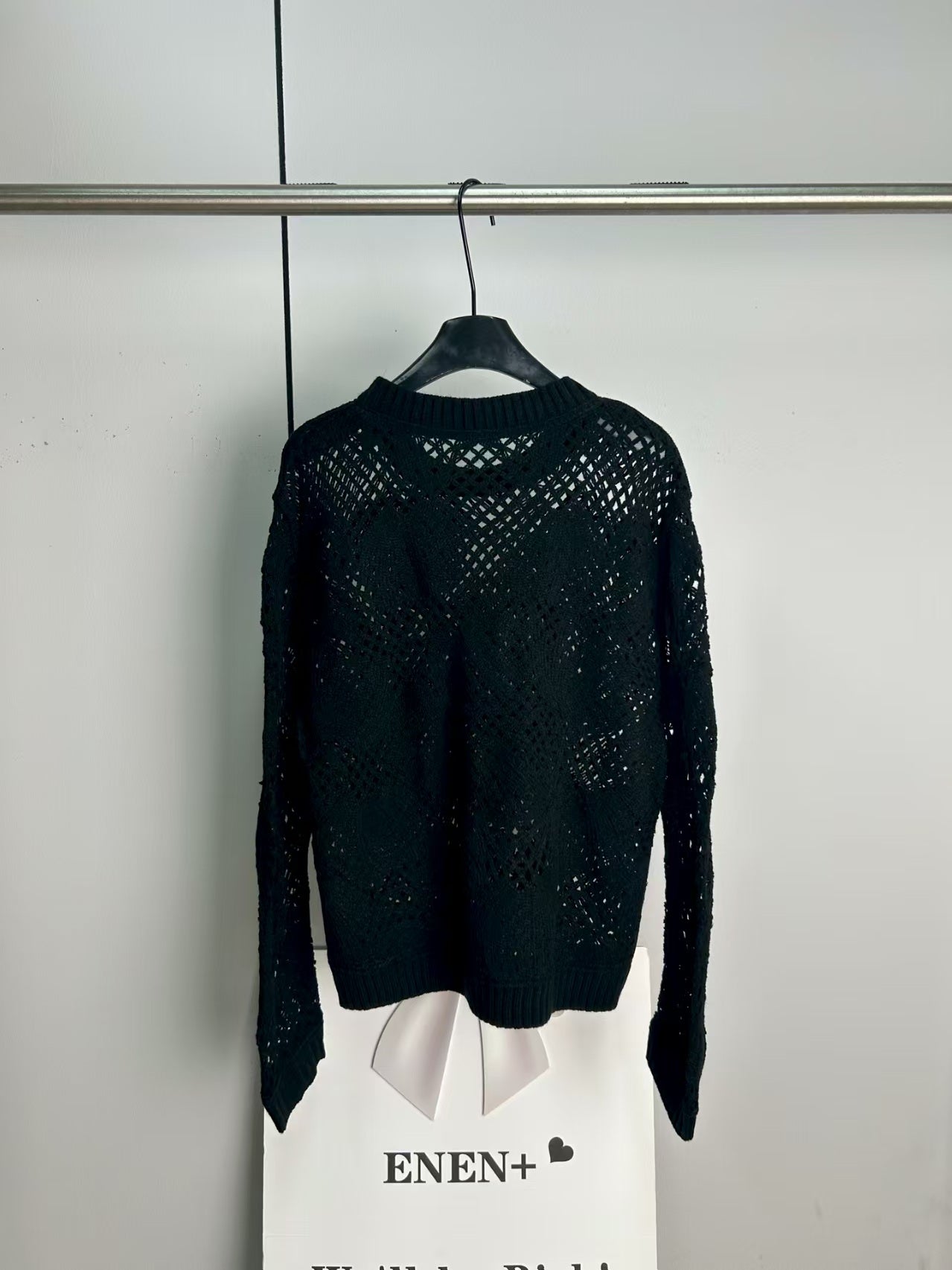 Hollow knit top