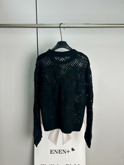 Hollow knit top