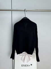New Knitted Embroidered Top