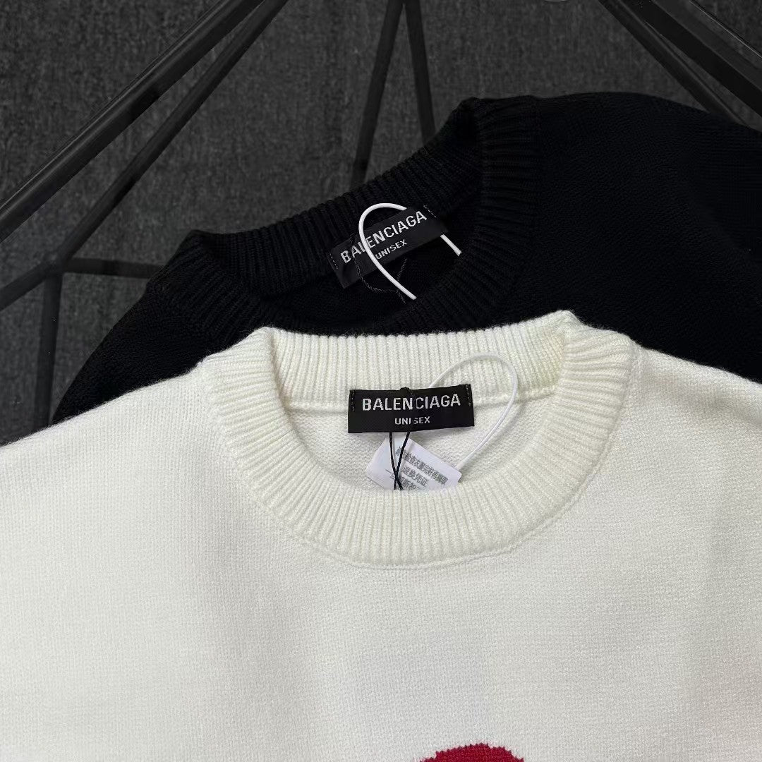 New Jacquard Knitted Sweater