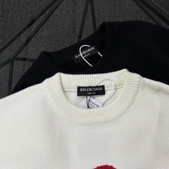 New Jacquard Knitted Sweater