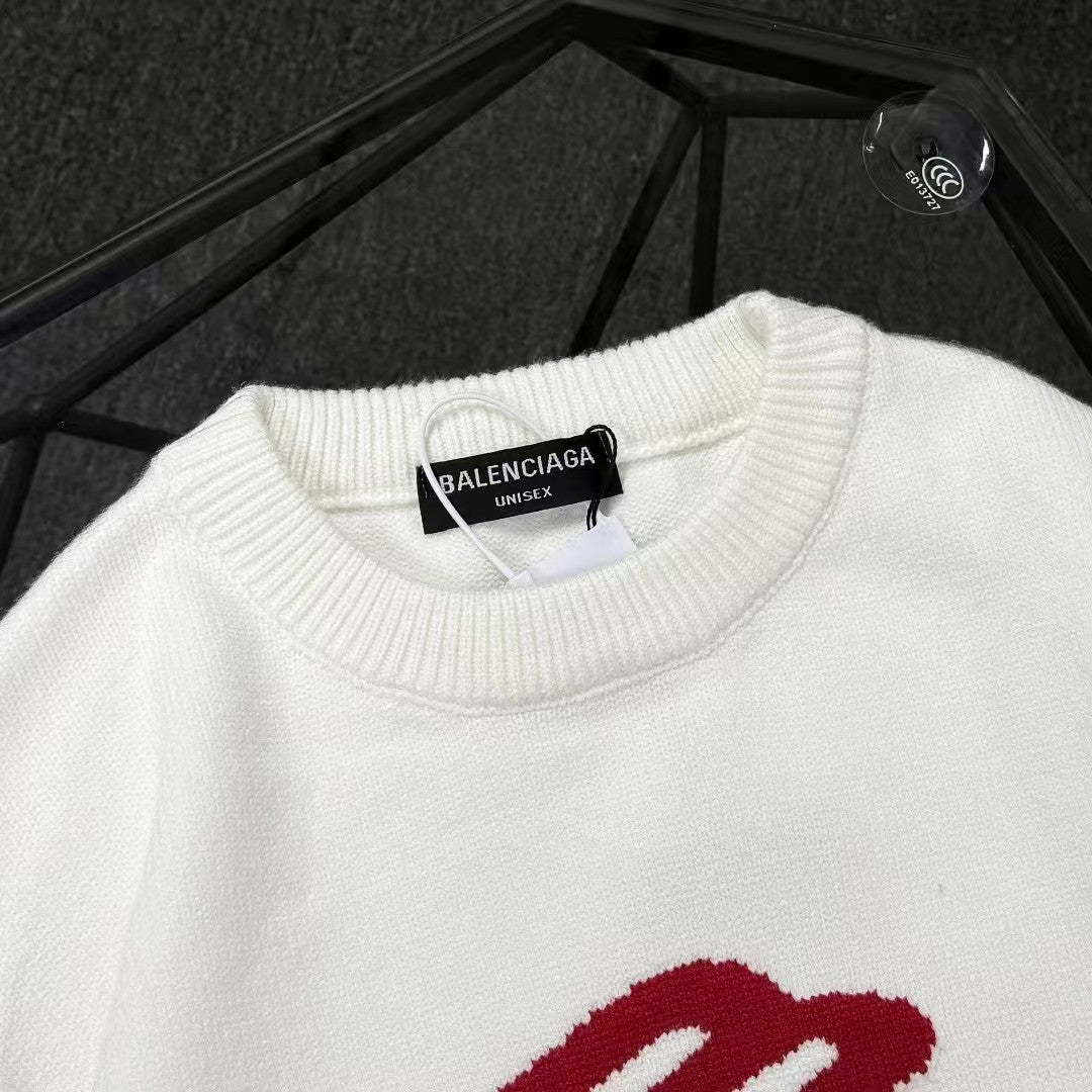 New Jacquard Knitted Sweater