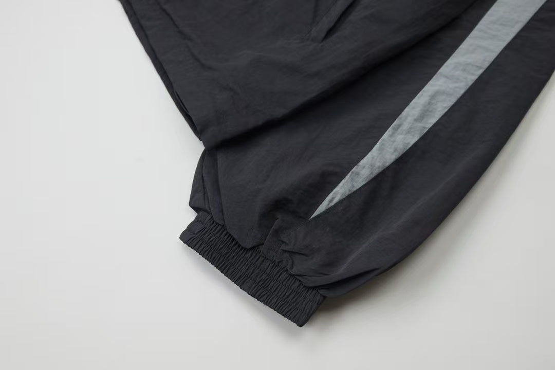 Color blocked hooded jacket