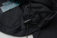 Color blocked hooded jacket