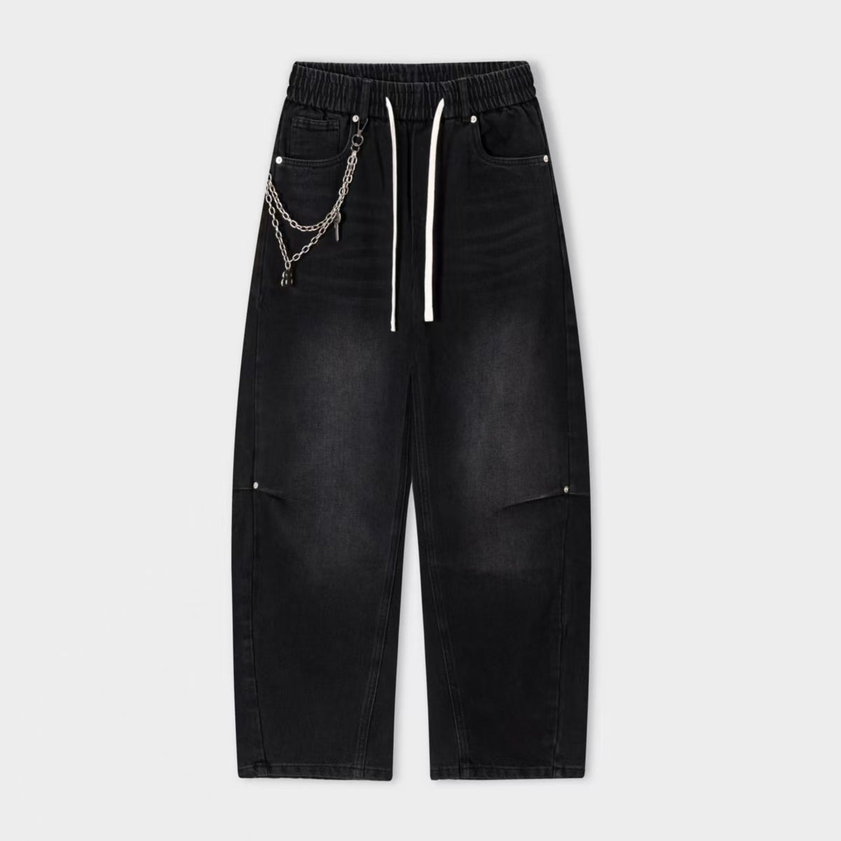 Washed vintage jeans