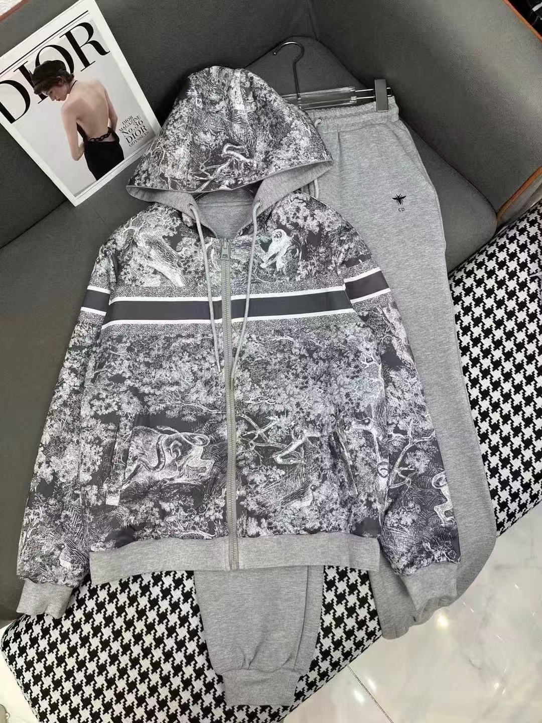 Two sided hooded suit