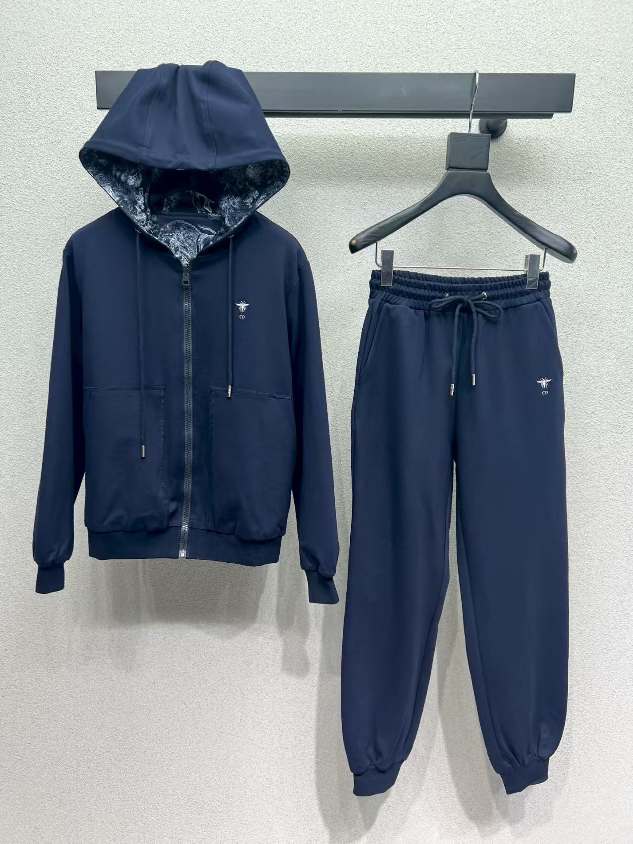 Two sided hooded suit