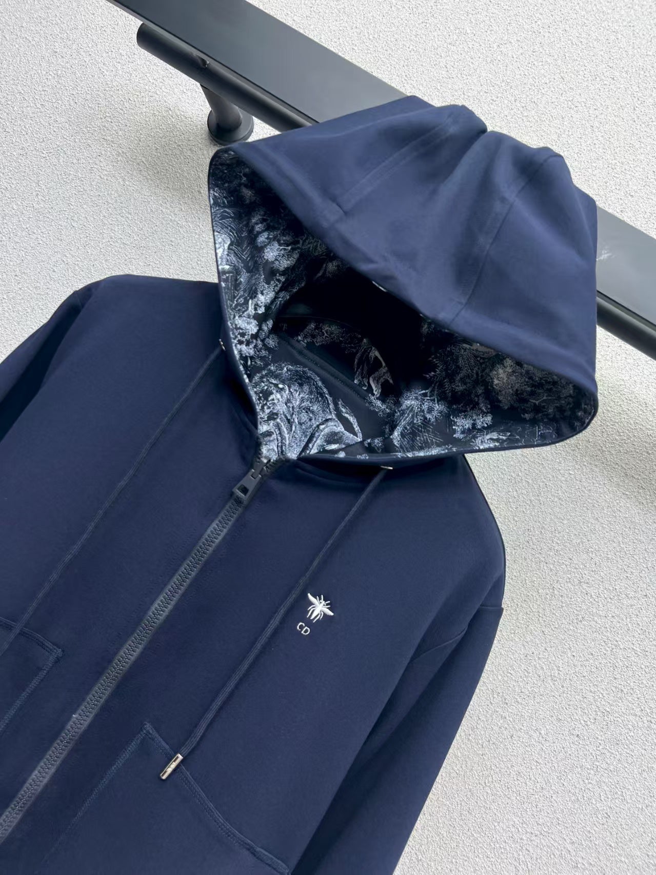 Two sided hooded suit