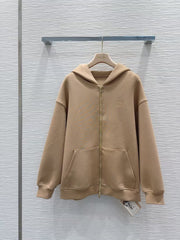 Hooded zipper set