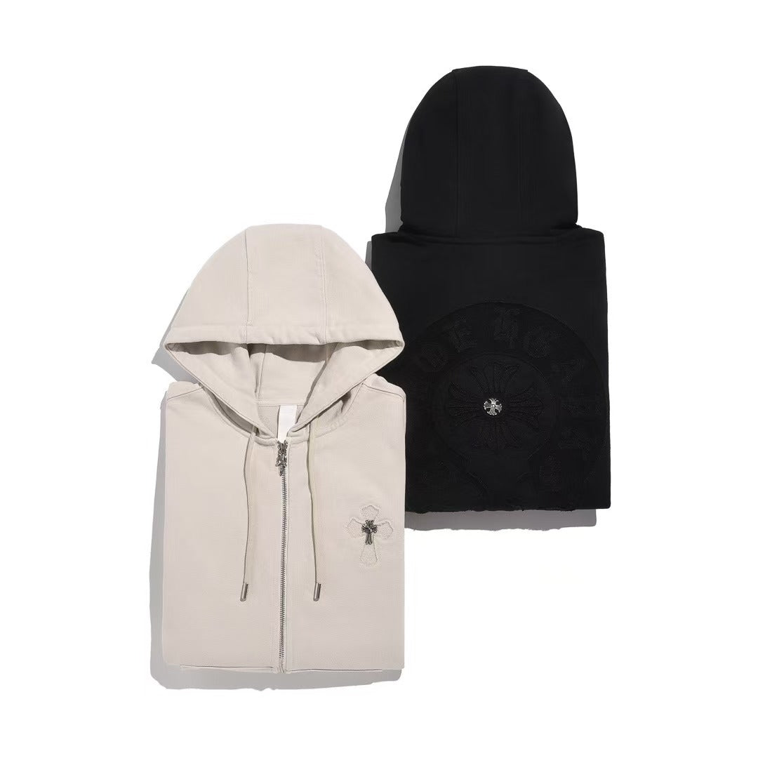 New patch casual hoodie