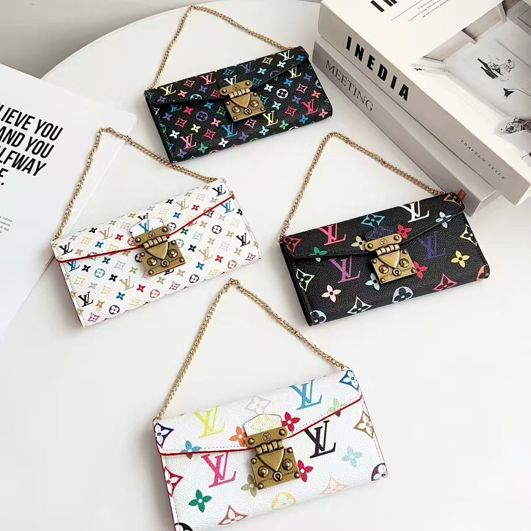 Colorful flower phone case
