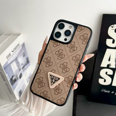 Carbon fiber pattern high-end phone case