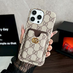 PC (full leather feel) four pack shaped phone case