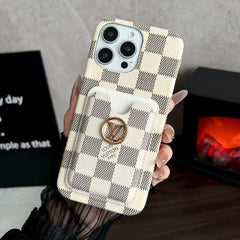 PC (full leather feel) four pack shaped phone case