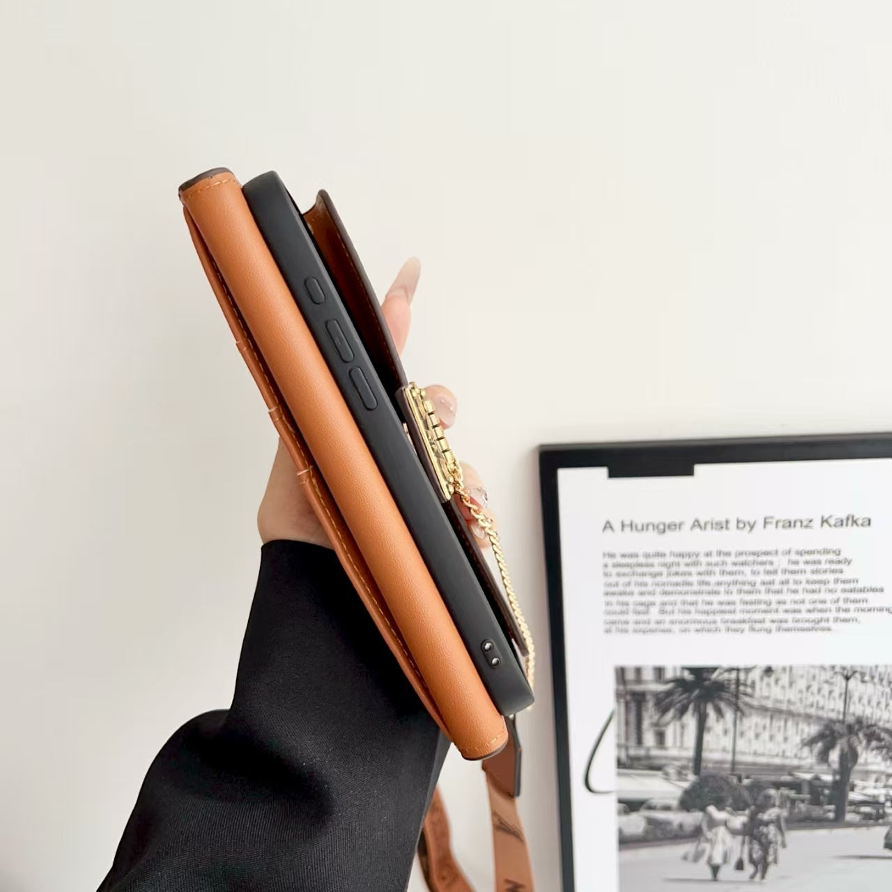 Postman leather phone case