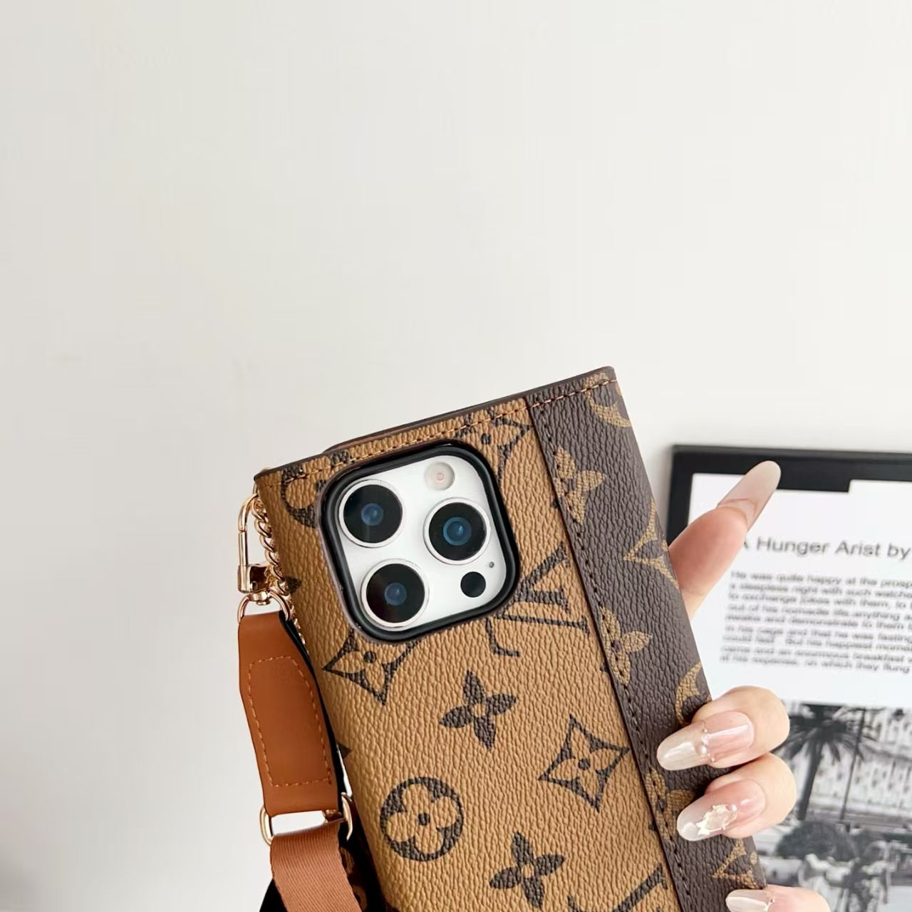 Postman leather phone case