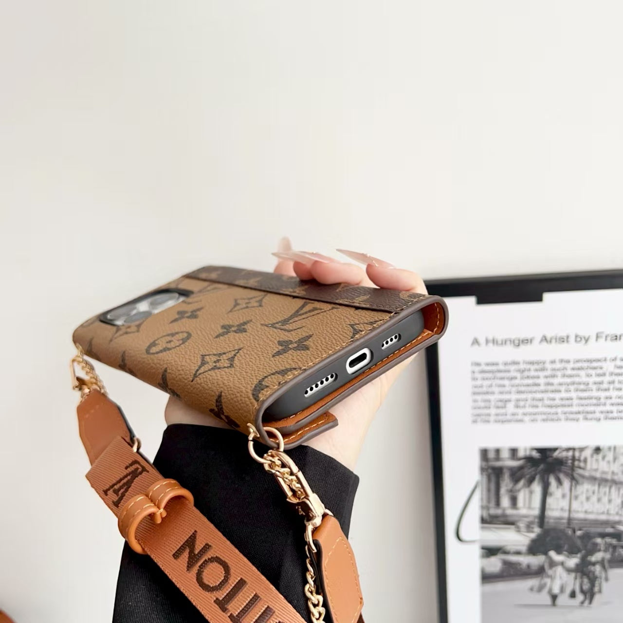 Postman leather phone case