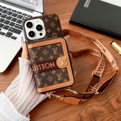 PC case horizontal zipper card phone case