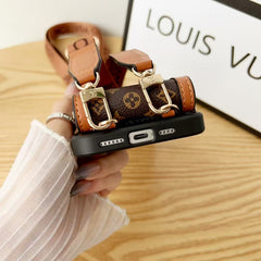 Vertical zipper card case phone case