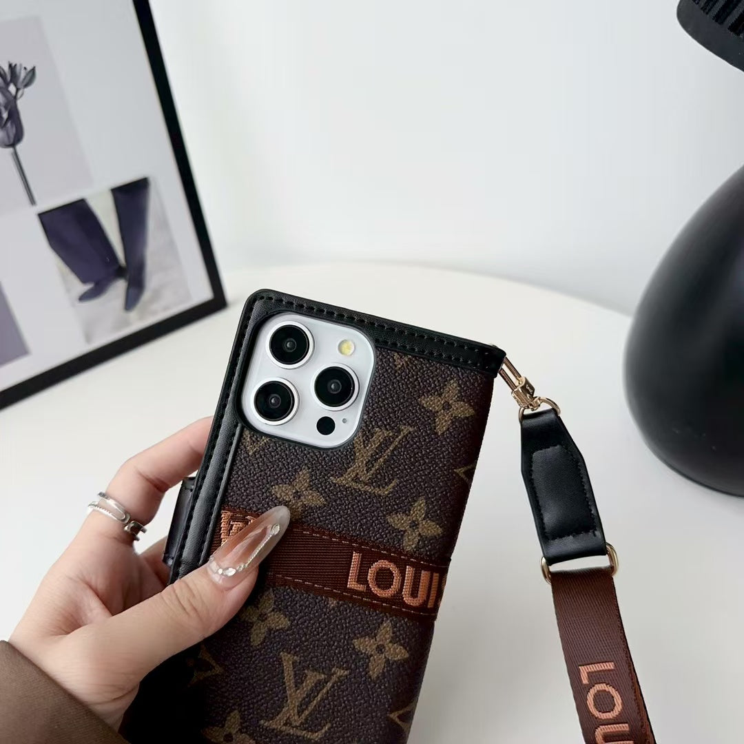 High quality leather case phone case