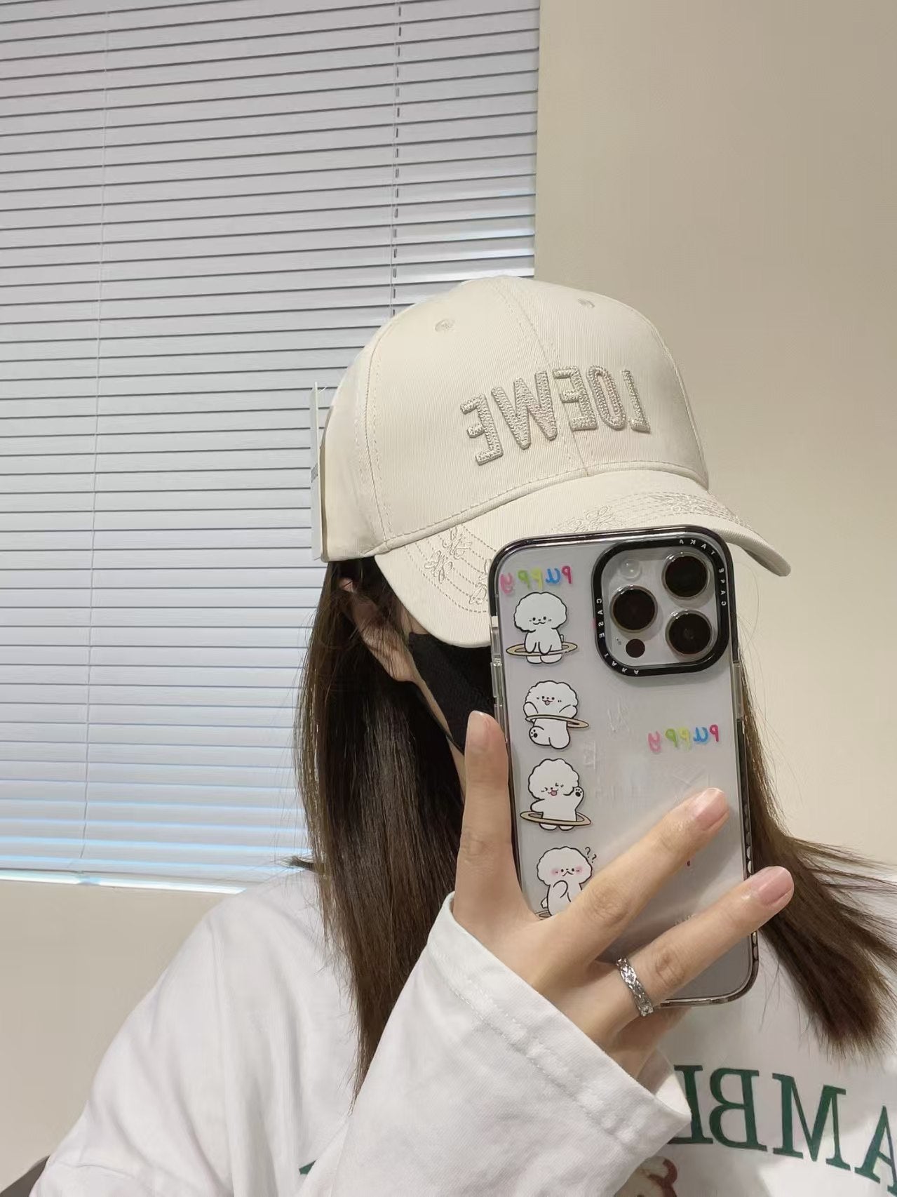 New minimalist embroidered baseball cap