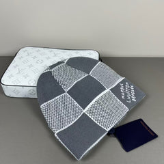 Wool knitted yarn cap