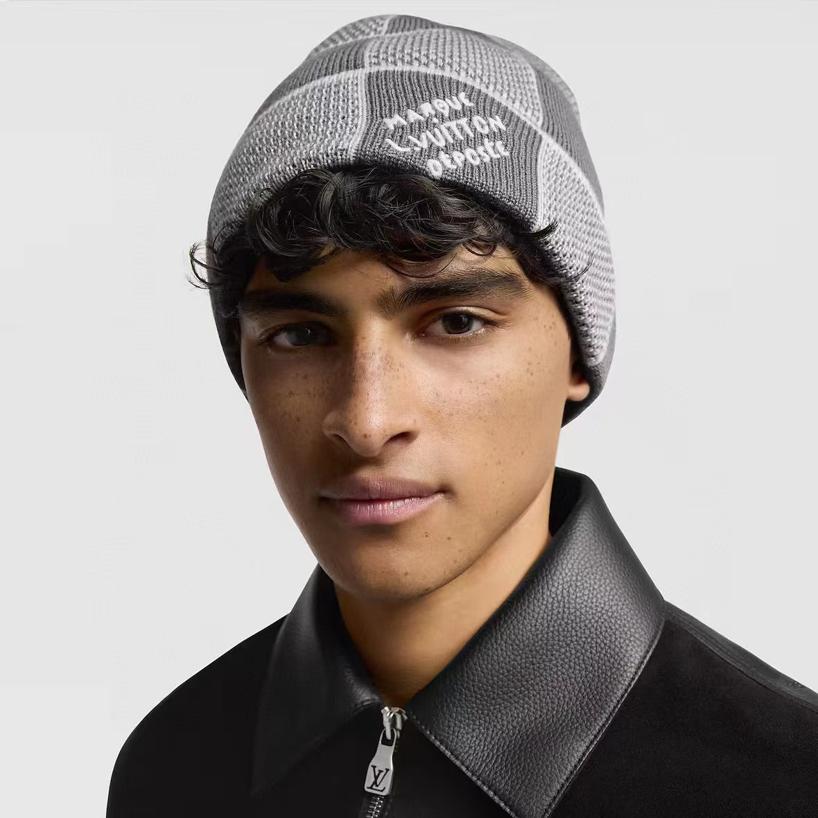 Wool knitted yarn cap
