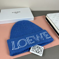 Wool knitted yarn cap