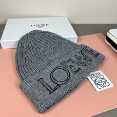 Wool knitted yarn cap