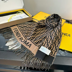 Letter scarf scarf