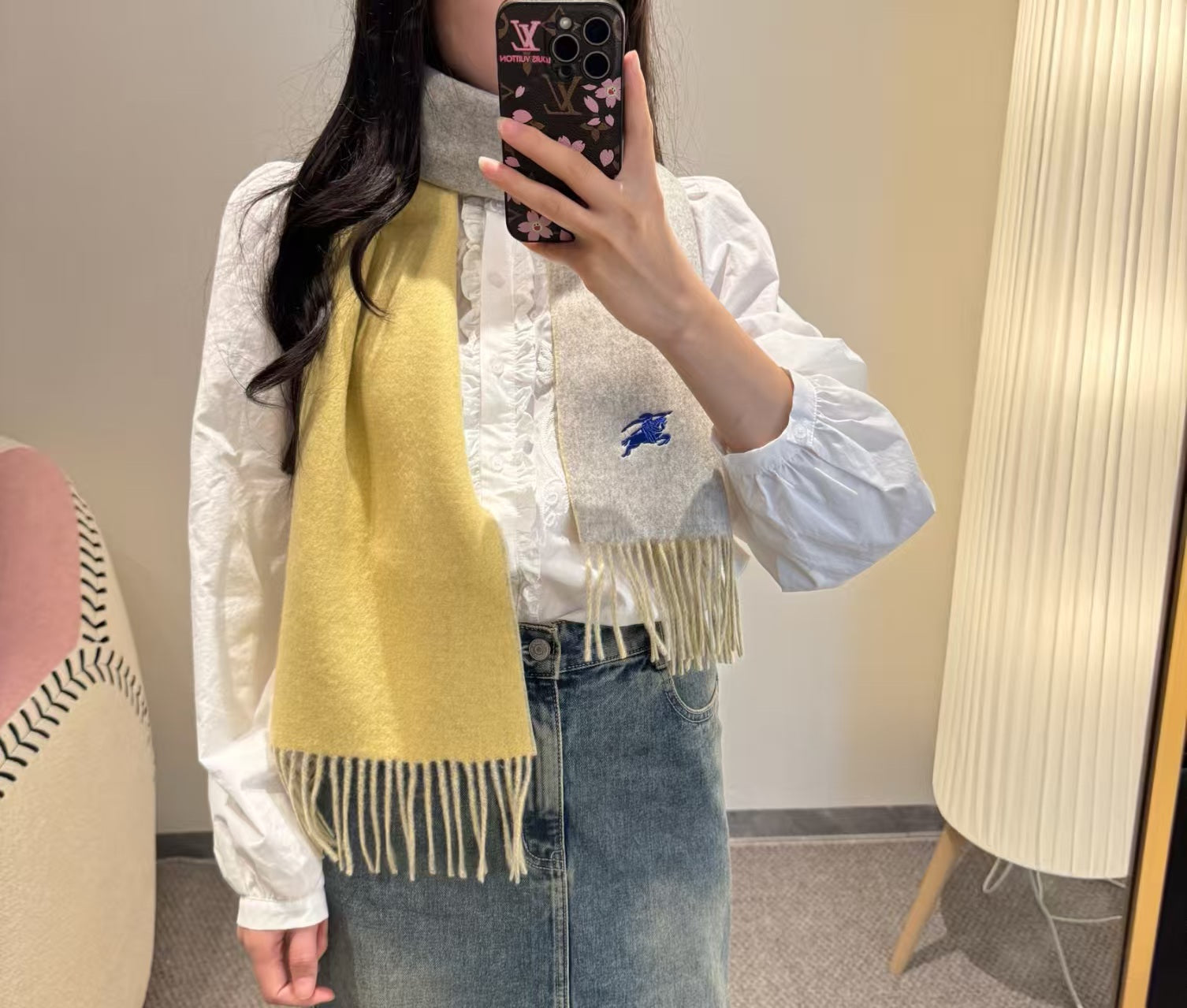 Double sided scarf