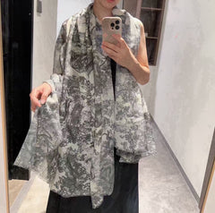 Cashmere scarf long shawl