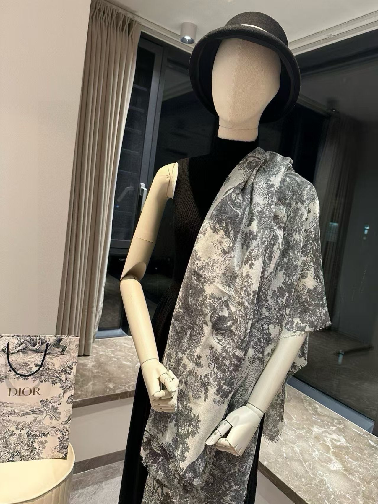 Cashmere scarf long shawl