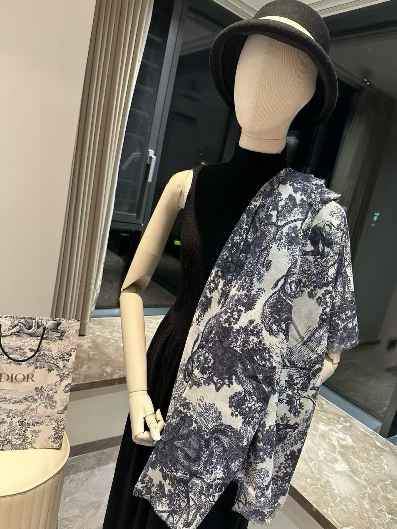 Cashmere scarf long shawl