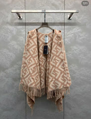 Hooded cloak shawl