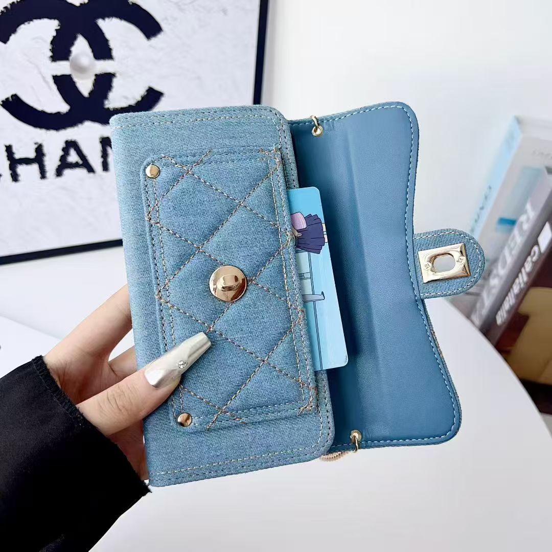 Cowboy gold lock leather case phone case