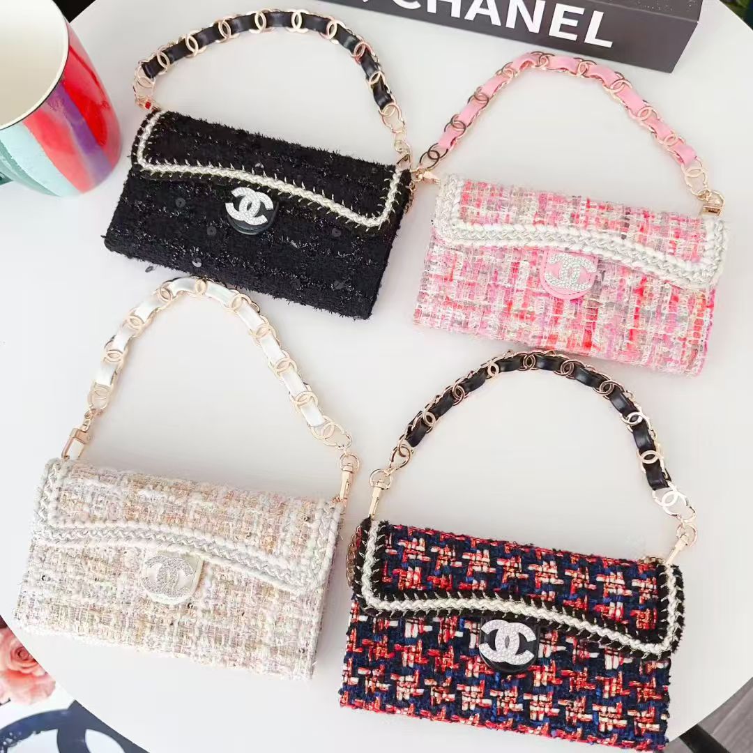 Woolen leather case series phone case