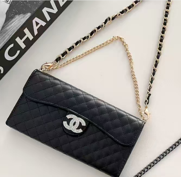 Diamond label leather case 17 series phone case