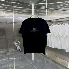 New round neck short sleeved shirt