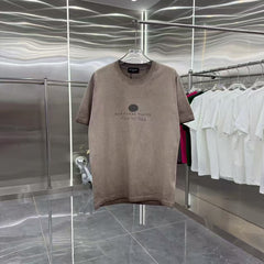 New round neck short sleeved shirt