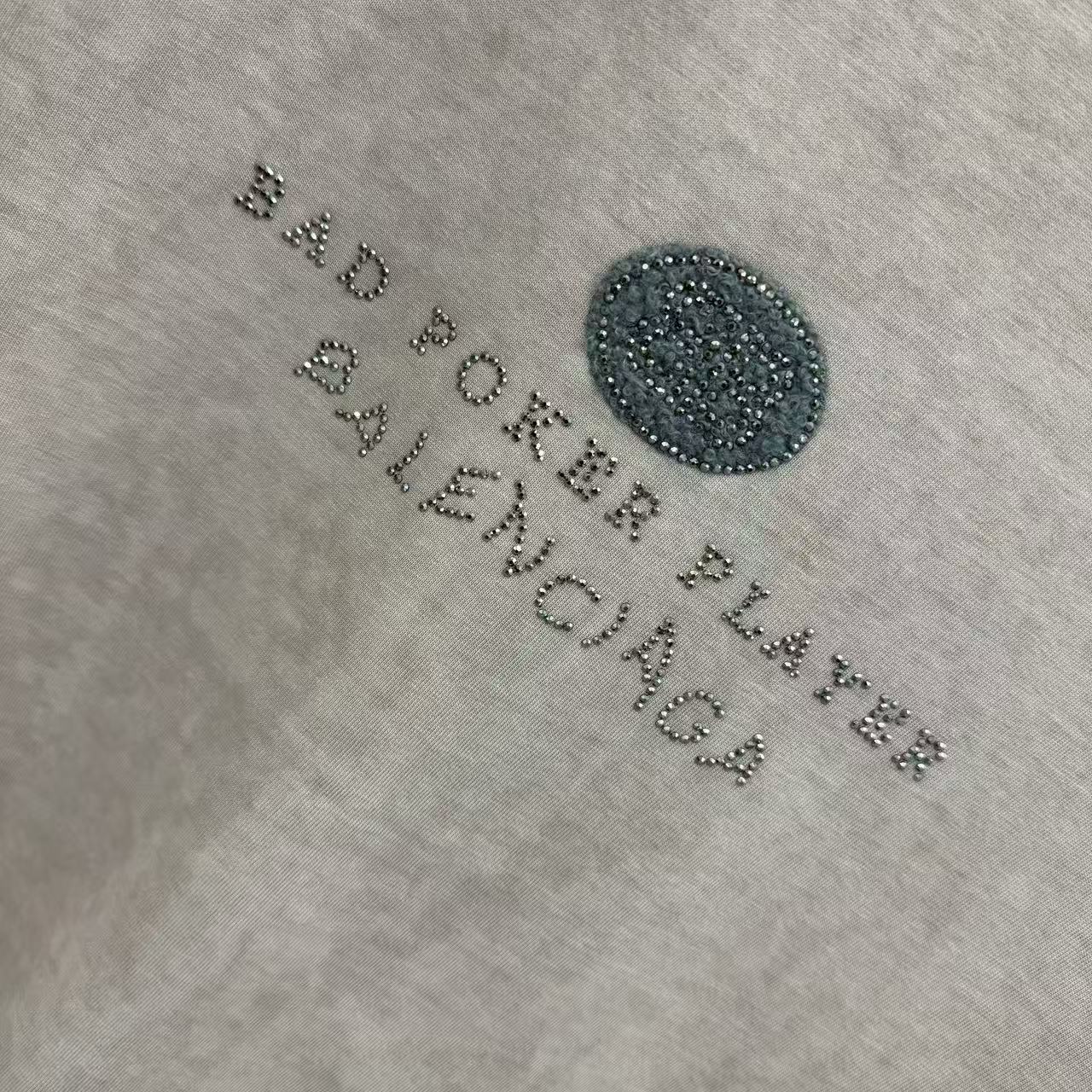 New round neck short sleeved shirt