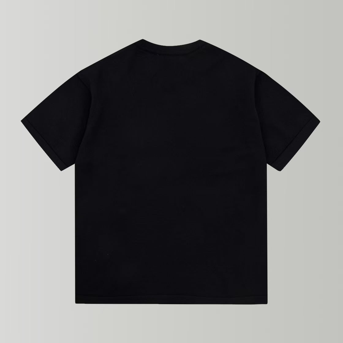 New printed round neck short sleeved shirt