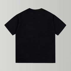 New printed round neck short sleeved shirt