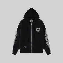 New printed drawstring jacket