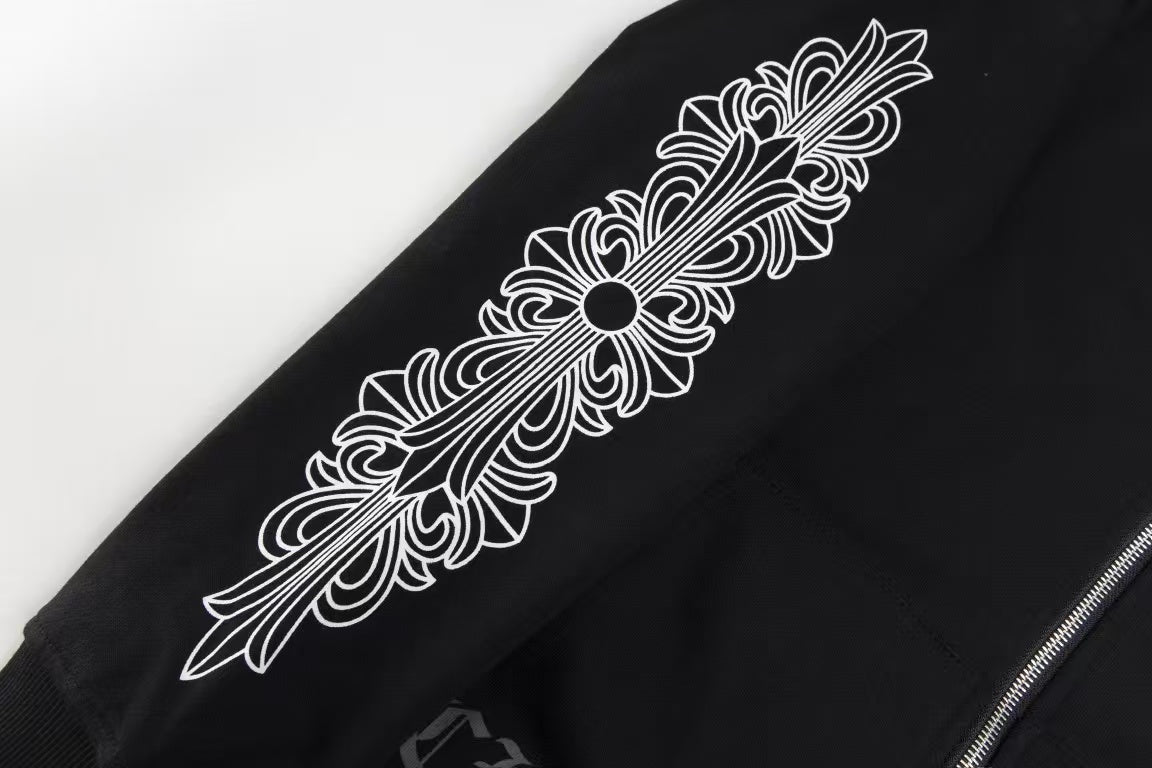 New printed drawstring jacket