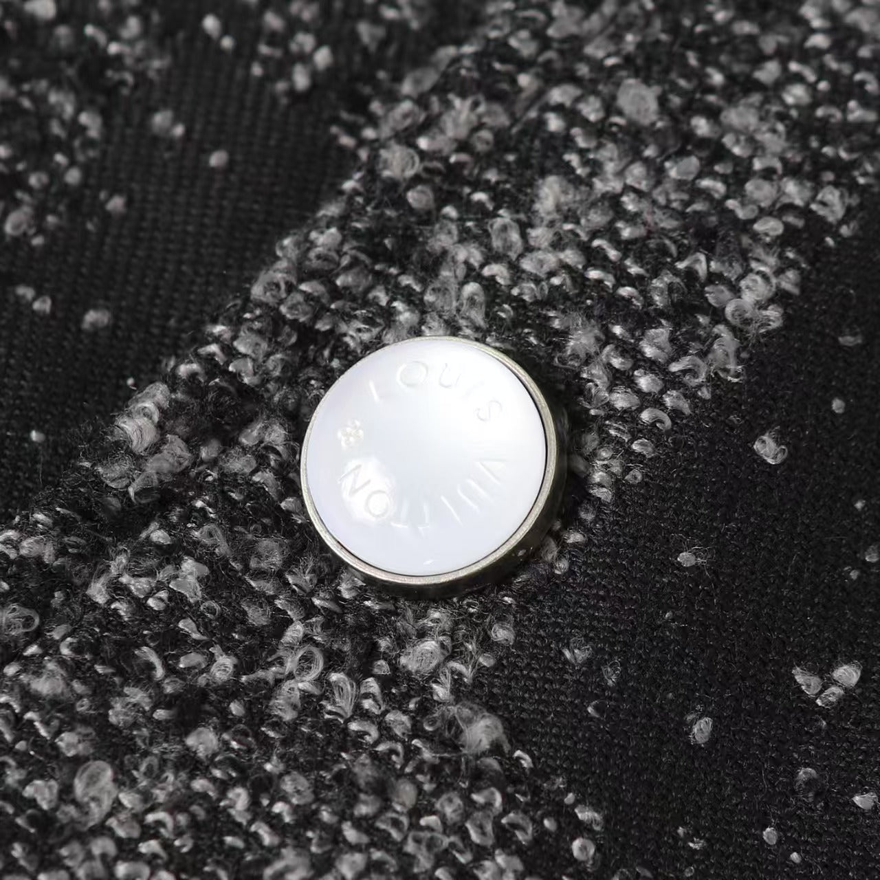 Nail Ball Checkerboard Baseball Jacket