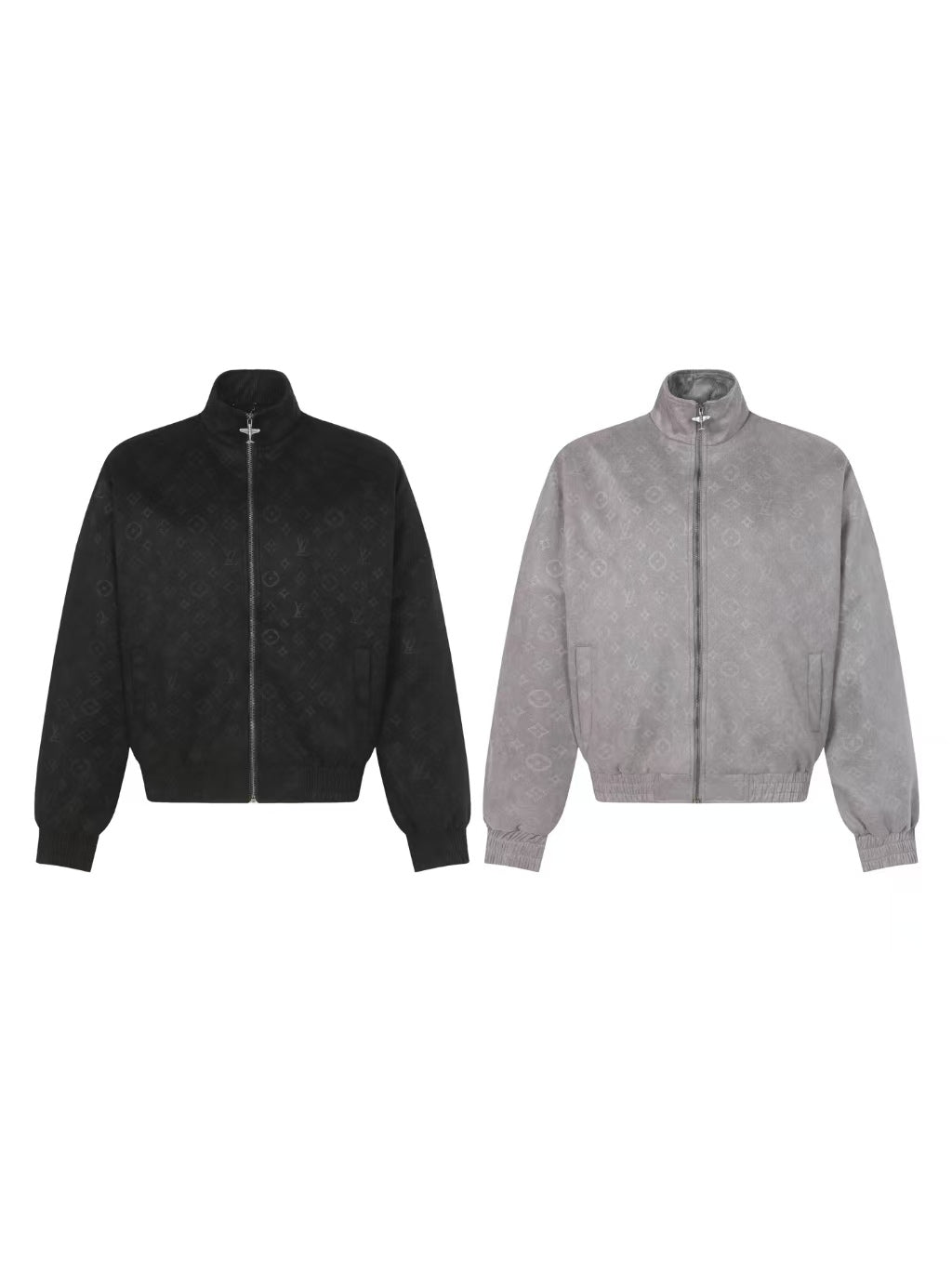 Old flower casual jacket