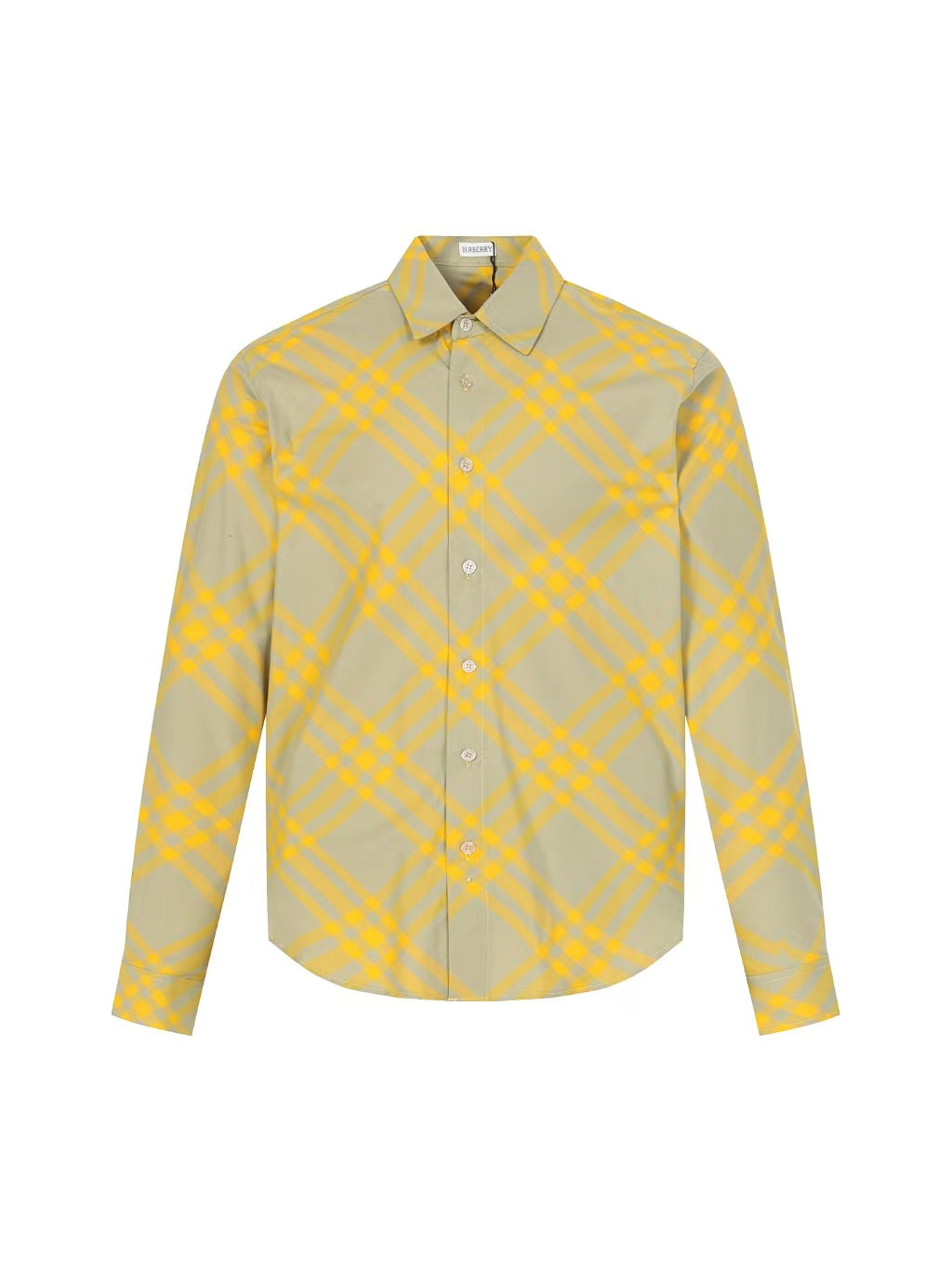 Striped plaid classic woolen shirt