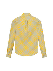 Striped plaid classic woolen shirt